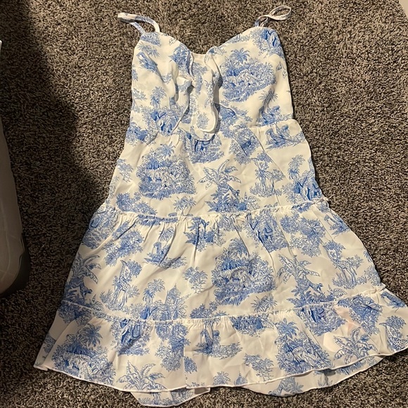 terry towelling beach dress long linen cover up low key impact). Blue Gingham Preppy Tie Condition:Used Good - Excellent